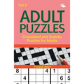 Adult Puzzles: Crossword and Sudoku Puzzles for Adults Vol 2