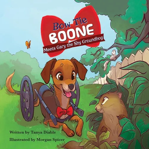 Bow Tie Boone Meets Gary the Shy Groundhog