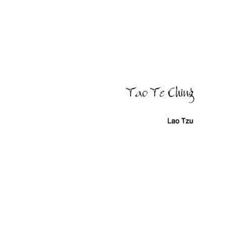 Tao Te Ching