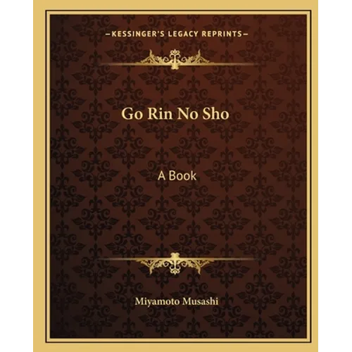 Go Rin No Sho: A Book