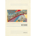 Vintage Lined Notebook Greetings from Washington, DC