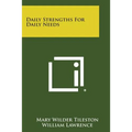 Daily Strengths for Daily Needs