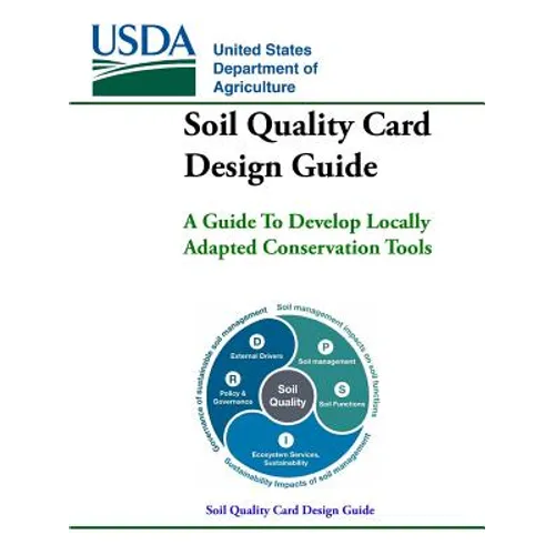 Soil Quality Card Design Guide - A Guide To Develop Locally Adapted Conservation Tools