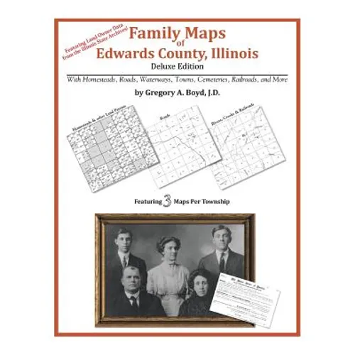 Family Maps of Edwards County, Illinois