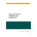 Evaluation of Workplace Disability