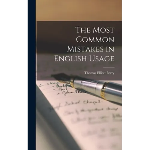 The Most Common Mistakes in English Usage