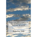 Pope Leo XIII Complete Set of Encyclicals Volume III of IV