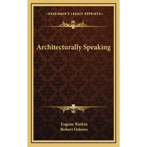 Architecturally Speaking