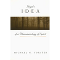 Hegel's Idea of a Phenomenology of Spirit