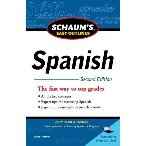 Schaum's Easy Outline of Spanish, Second Edition