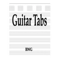 Guitar Tabs: 50 Pages 8.5" X 11"