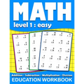 Math education workbook: Daily Mathematics Practice Exercises Maths book level 1 for 3rd 4th 5th... Grades with Addition, Subtraction, Multipli
