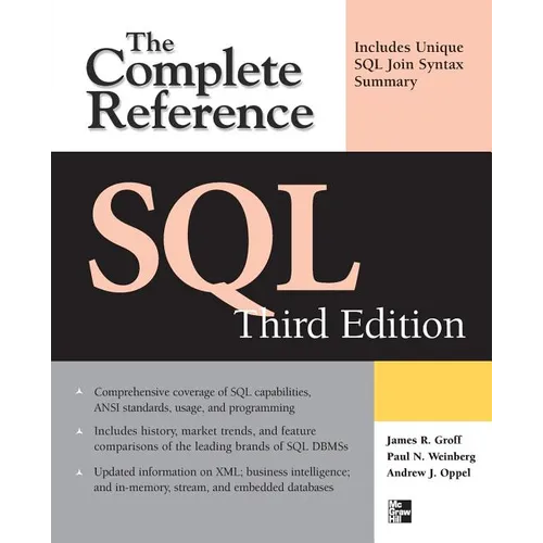 SQL the Complete Reference, 3rd Edition