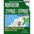 Northern Cyprus / Kypros Hiking & Walking Map 1: 75000 Complete Topographic Map Atlas Trekking Paths & Trails Mediterranean World: Trails, Hikes & Wal