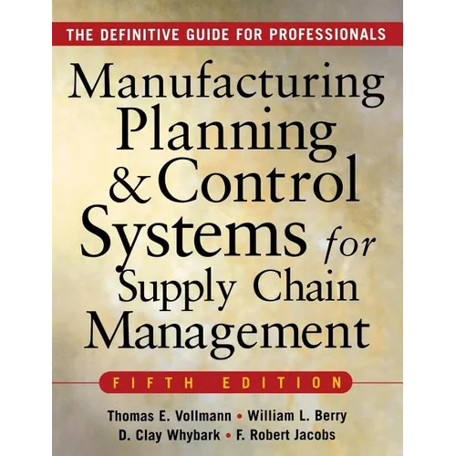 Manufacturing Planning and Control Systems for Supply Chain Management