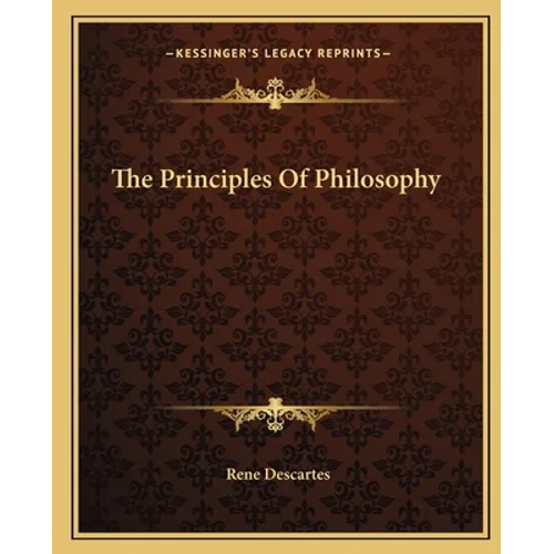 The Principles Of Philosophy
