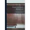 Dimensional Analysis