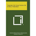 Theory of Functions of a Real Variable