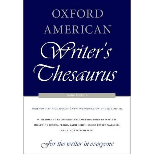 Oxford American Writer's Thesaurus