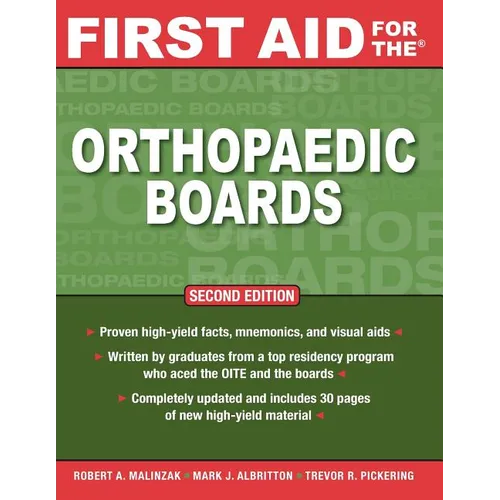 First Aid for the Orthopaedic Boards, Second Edition