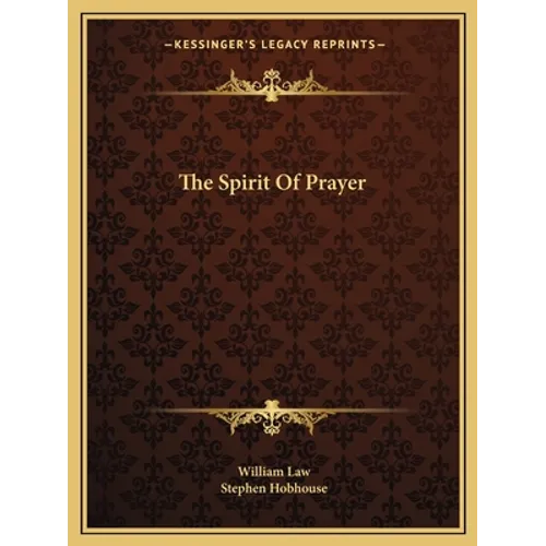 The Spirit Of Prayer