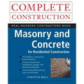 Masonry and Concrete Complete Construction