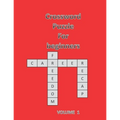 Crossword Puzzle for Beginners: Volume 1 / Easy Book.