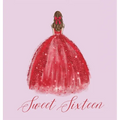 Sweet sixteen guest book, party Guest book, birthday party guest book to sign
