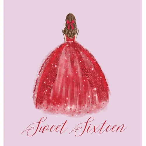 Sweet sixteen guest book, party Guest book, birthday party guest book to sign