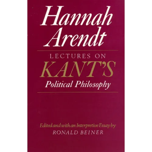 Lectures on Kant's Political Philosophy