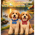 Lacey Jo and Savannah Walk the Lakeside Loop