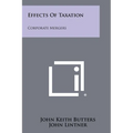 Effects Of Taxation: Corporate Mergers