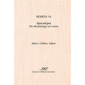 Semeia 14: Apocalypse: Themorphology of a Genre