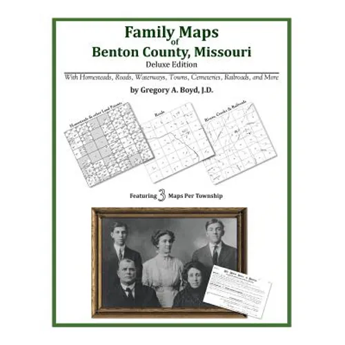 Family Maps of Benton County, Missouri