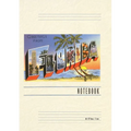 Vintage Lined Notebook Greetings from Florida