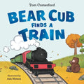Bear Cub Finds a Train