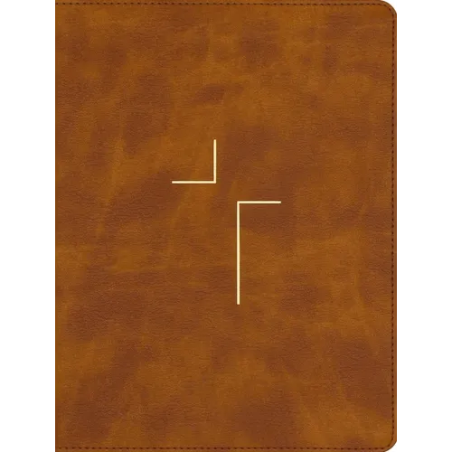 The Jesus Bible, ESV Edition, Leathersoft, Tan