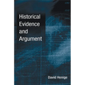 Historical Evidence and Argument