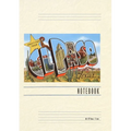 Vintage Lined Notebook Greetings from El Paso, Texas