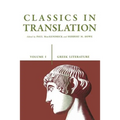 Classics in Translation, Volume I: Greek Literature