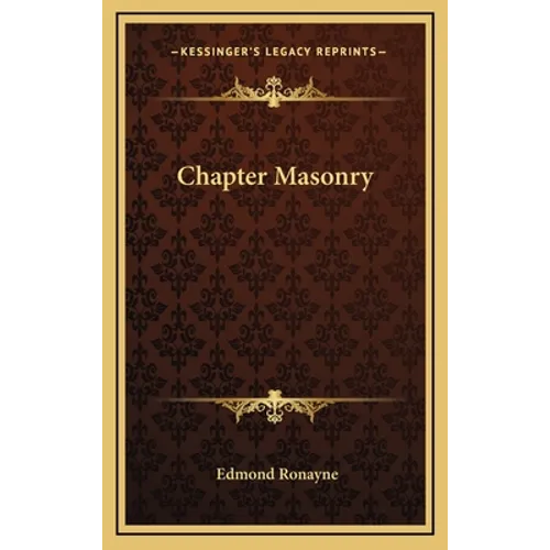 Chapter Masonry