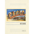 Vintage Lined Notebook Greetings from Carmel, California