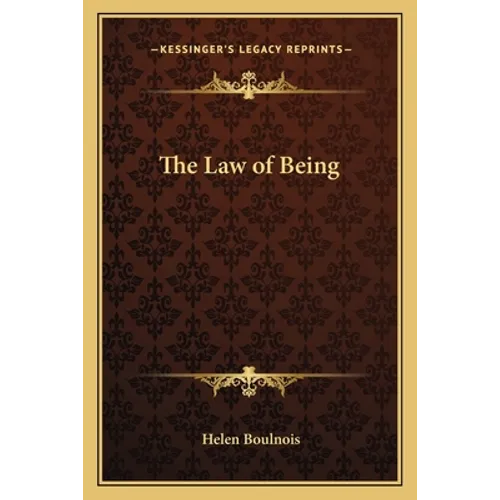The Law of Being