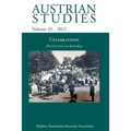 Austrian Studies 25: Celebrations: Festkultur in Austria