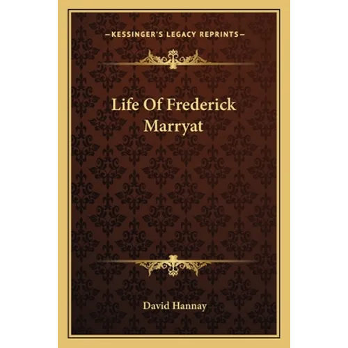 Life Of Frederick Marryat