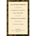 Legal and Political Hermeneutics
