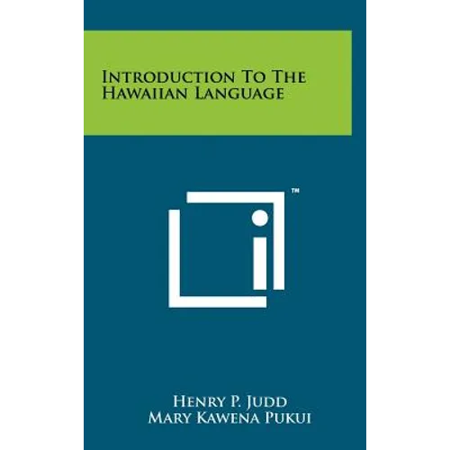 Introduction To The Hawaiian Language