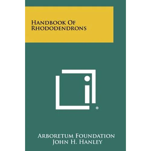 Handbook Of Rhododendrons