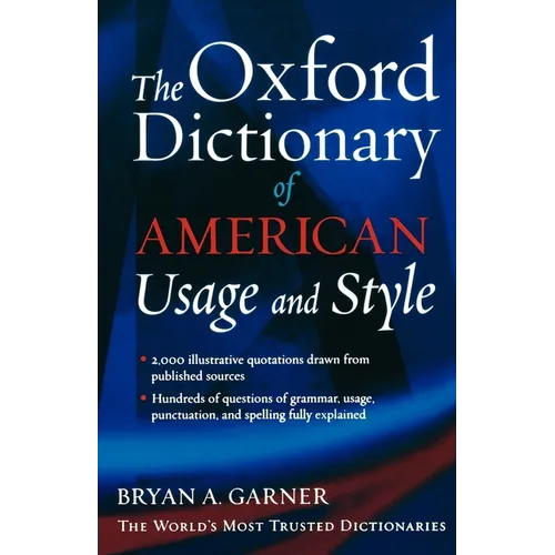 The Oxford Dictionary of American Usage and Style