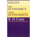Essays on Economics and Economists